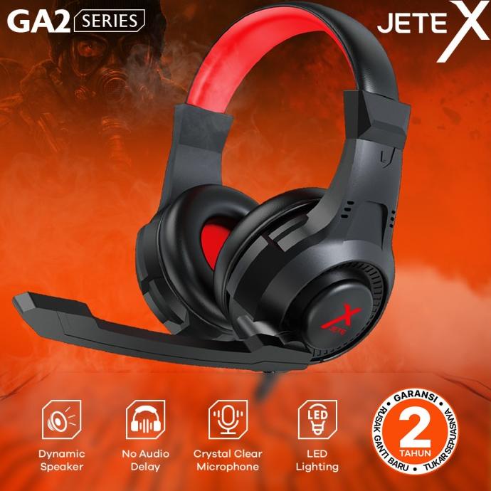 JETE X GA2 Headset Gaming with Mic -  Resmi 2 Tahun