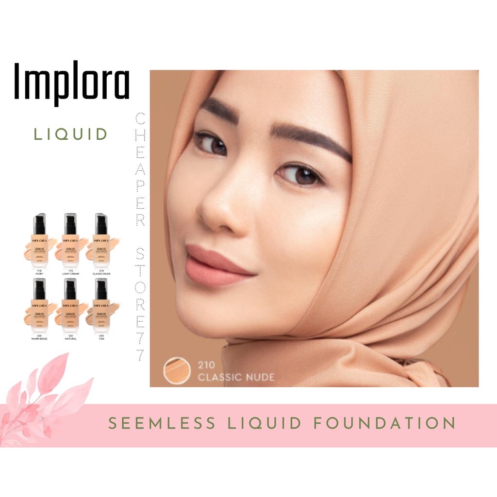 IMPLORA - SEEMLESS LIQUID FOUNDATION 33 ML