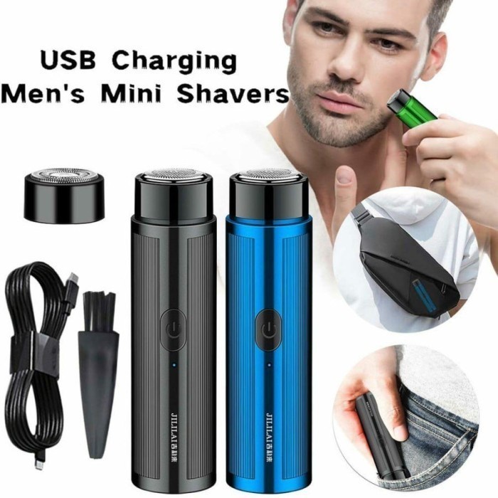 FMFIT MISHAV ALAT CUKUR ELEKTRIK PORTABLE 3 IN 1 USB RECHARGEABLE