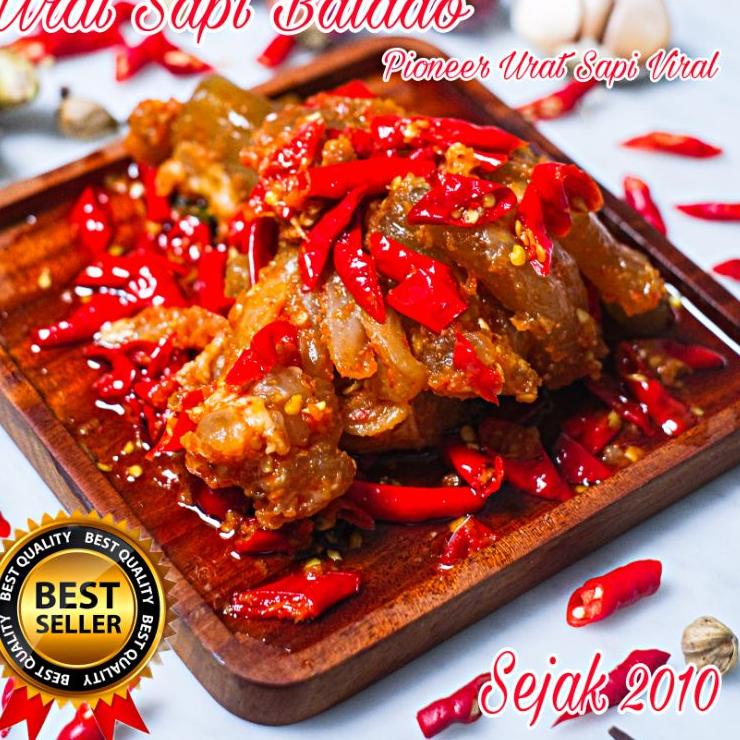 

Garansi Terbaik Urat Sapi Balado Premium sedang