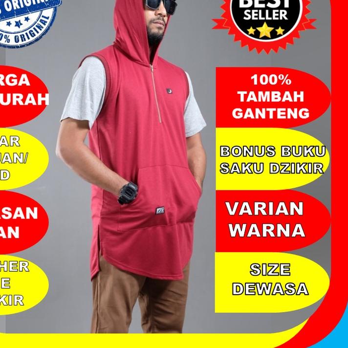 ♬ ROMPI SHOLAT ROSAL HOODIE / BAJU SHOLAT PRIA / BAJU MUSLIM KOKO MURAH ORIGINAL KUALITAS PREMIUM ♜
