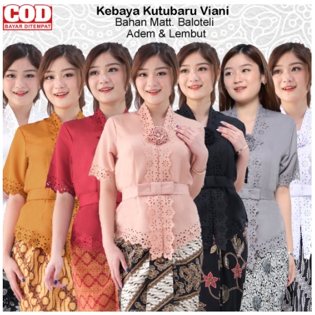 NewTrendy Atasan Kebaya Encim Viani Katun Modern