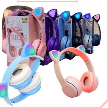 ♡ HEADSET KUPING KUCING WIRELESS GAMING ✯