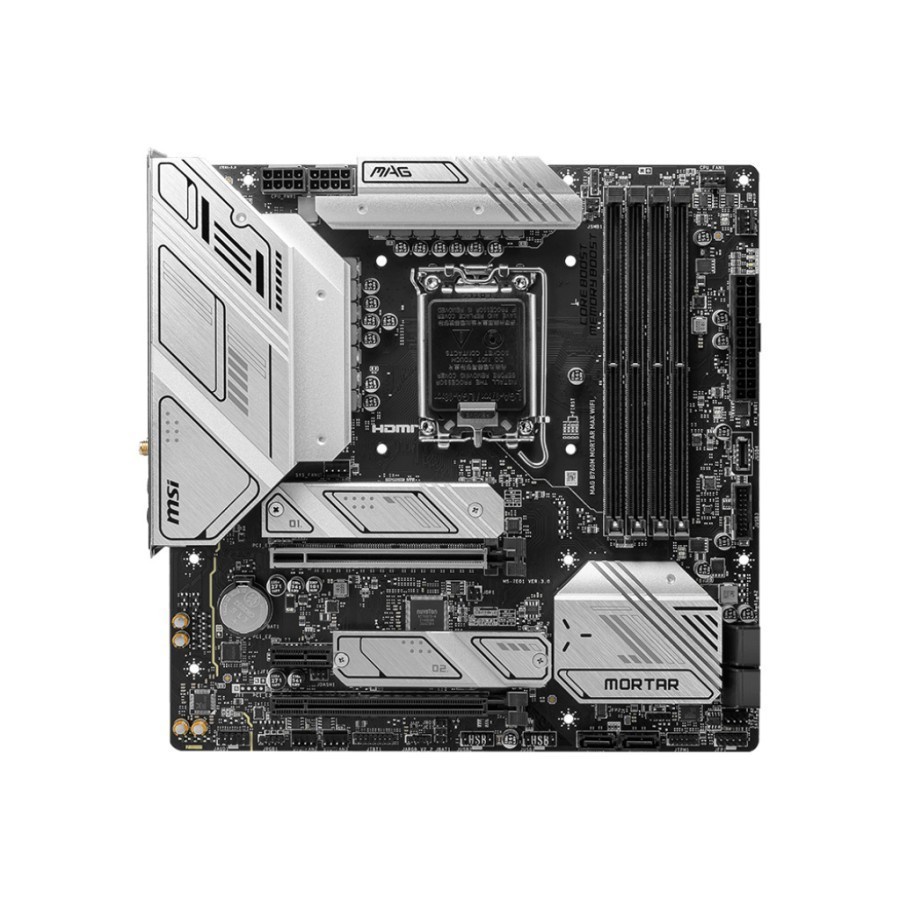 MSI MAG B760M MORTAR MAX WIFI DDR5 (Intel LGA 1700, Gen12, Gen13)