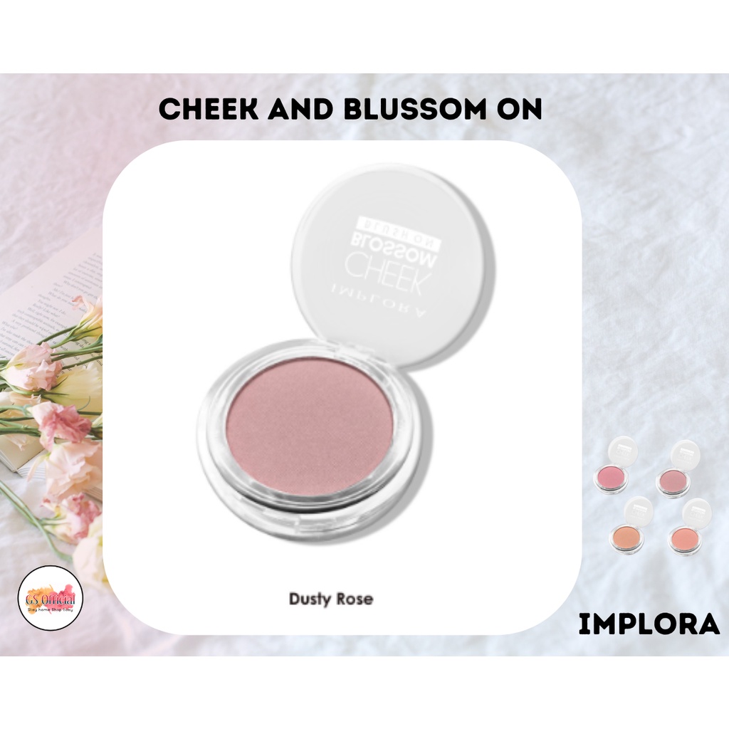 IMPLORA - CHEEK BLOSSOM - BLUSH ON  3.5 GR