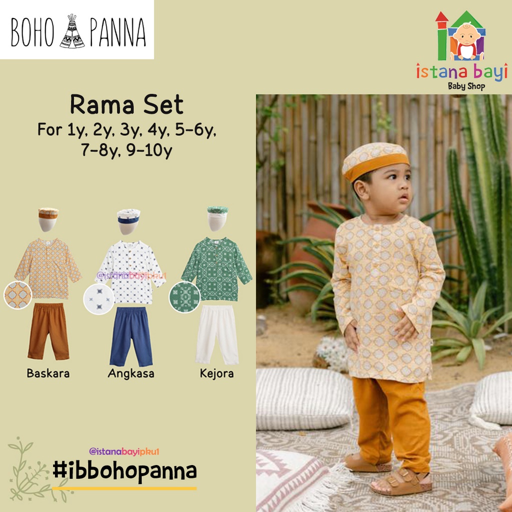 BOHOPANNA RAMA SET RAYA COLLECTION / KOKO ANAK / IED COLLECTION