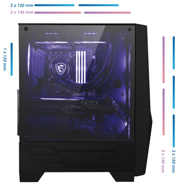 CASE MSI MAG FORGE 101M