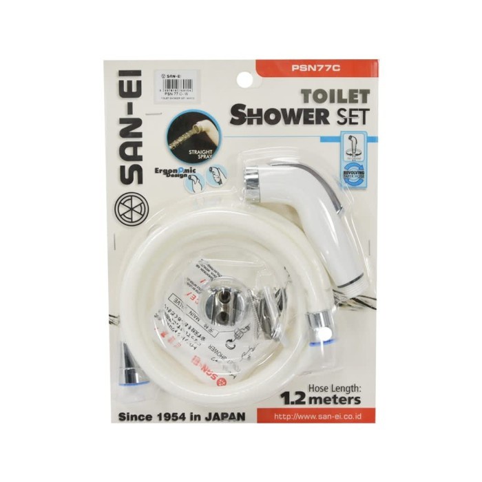 Toilet Shower set SAN-EI PSN77C putih original