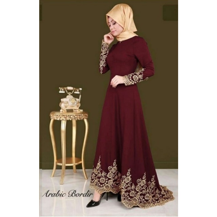 Arabix Maxi Turkey Maxy Turqi 2 Maxy Gamis Jumbo Jersey Motif Bordir xxxl Ld 130cm Arabian Abaya Gamis Lebaran Remaja Muslimah Terbaru Seragaman Pengajian Murah Dress Wanita Muslimah Syar'i Gamis Polos Tebal Premium Warna Hitam