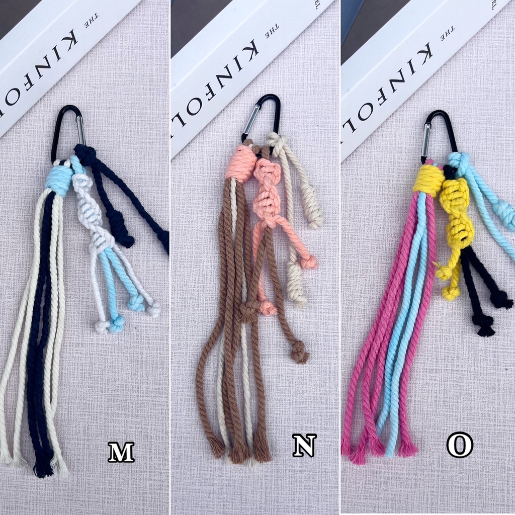 READY NO PO strap tas macrame tali 40cm 60cm 80cm 90cm 100cm