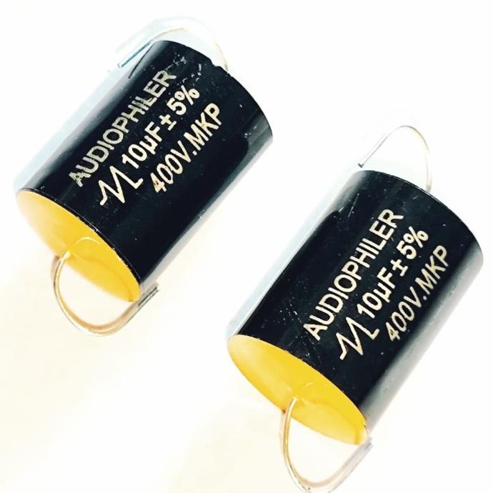 capacitor audiophiler 3.3uf 4.7uf 10uf 400V / kapasitor filter tweeter muri33l Ayo Beli