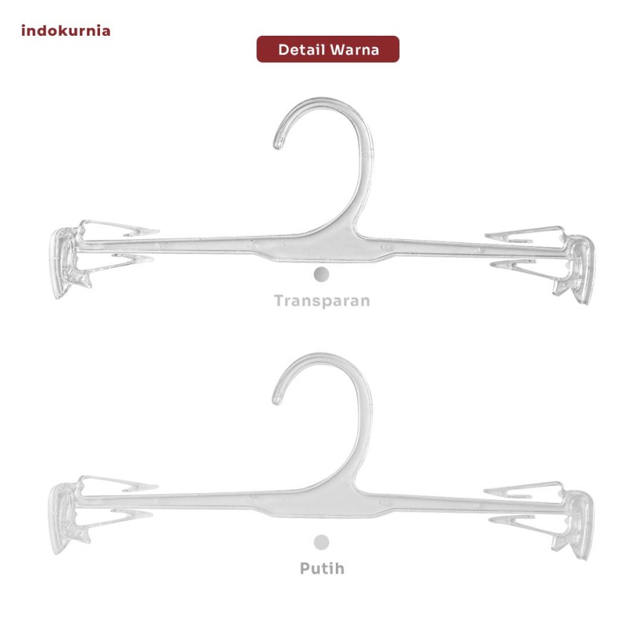 IK - GANTUNGAN BRA HANGER PLASTIK BUSTLE HOUDER BEHA TERMURAH