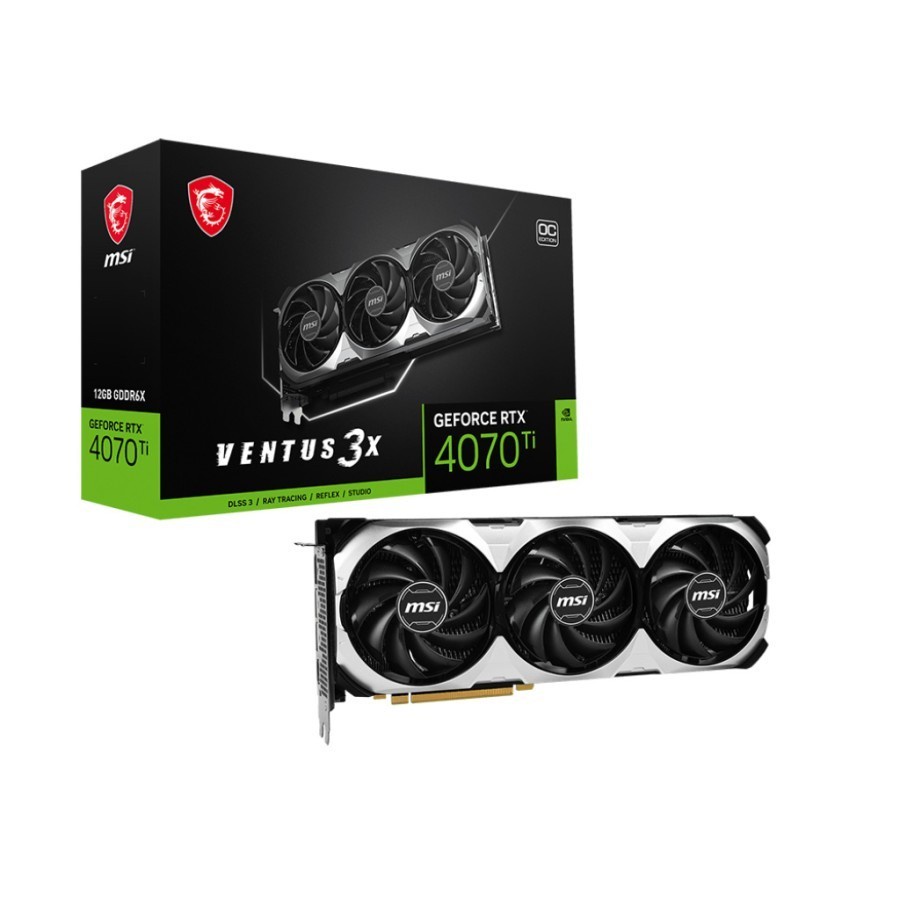 MSI GeForce RTX 4070 Ti 12GB GDDR6X - Ventus 3X OC 12G