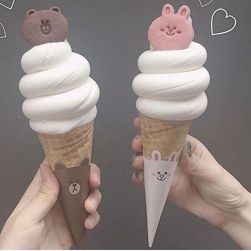 

☟ Creamy Ice Cream cute ✩