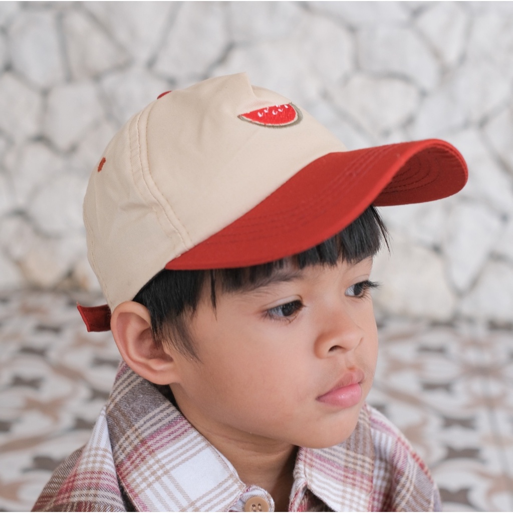 KUDAMONO HAT - Promo 10.10 Topi Anak Baseball Snapback Bordir Daily Ootd Baby Kids Cewek Cowok Laki Perempuan Korea Lucu