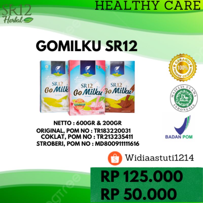 

GOMILKU SR12 - SUSU KAMBING ETAWA- SR12