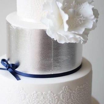 

♣ 10 LEMBAR EDIBLE SILVER LEAF 11x11 CM DAPAT DIMAKAN DEKORASI STEAK DEKORASI KUE ➴