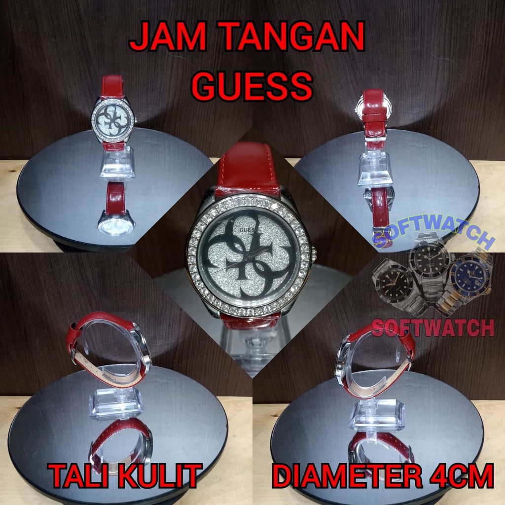 JAM TANGAN ARLOJI GUESS ASLI 100% ORIGINAL WANITA