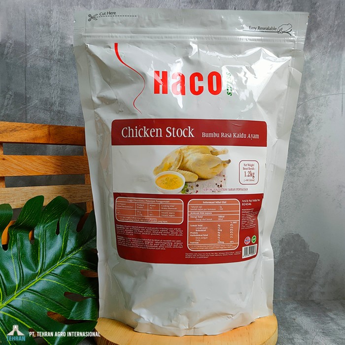 

HACO Chicken Flavour Stock 1.2 Kg Bubuk Kaldu Rasa Ayam