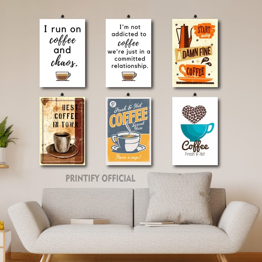 41-60 POSTER RUANG MURAH QUOTE FILOSOFI KOPI 20X30 QVVEJ|K3203| PRINTIFY OFFICIAL| DEKORASI RUANG TA