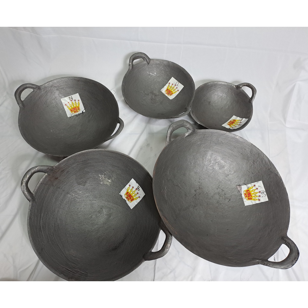 Kuali Besi Cor Kings / Wajan Baja Tebal - Trijasa Houseware