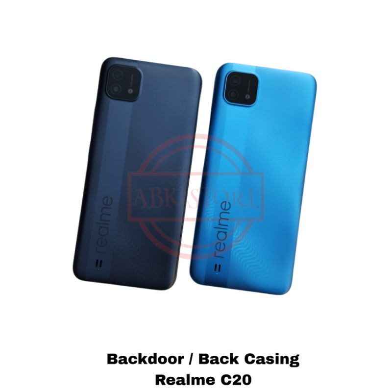 TUTUP BELAKANG BACKDOOR BACKCOVER BACK CASING HOUSING REALME C20