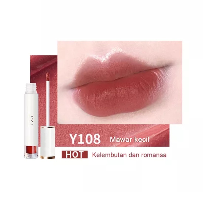 Lip Gloss Original  Lasting Glossy/Lip Kosmetik Wanita Waterproof/Lipstick Girl Moisturizing/Non Sticky/Long Lasting  Premium Tint Moiturizing Lipstick