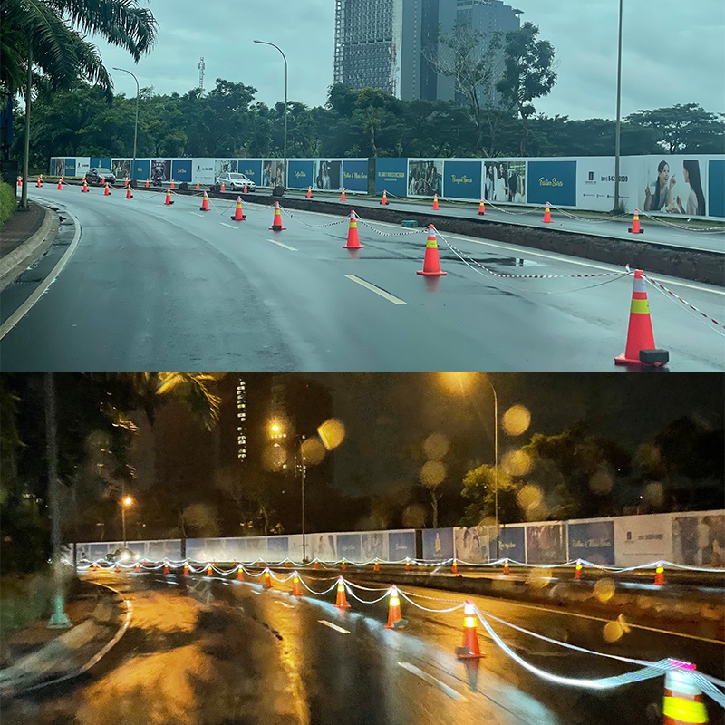 Safety Traffic Cone / Kerucut Lalu Lintas Tonata 2.4 Kg 2,4 Kg