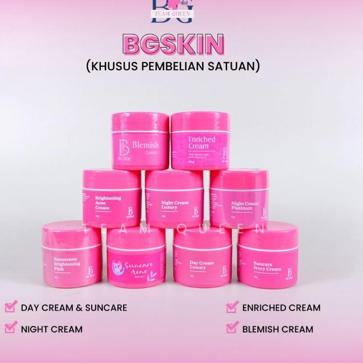 ❆ ECER BG SKIN day cream luxury suncare acne night cream luxury suncare ivory brigtening acne ۝