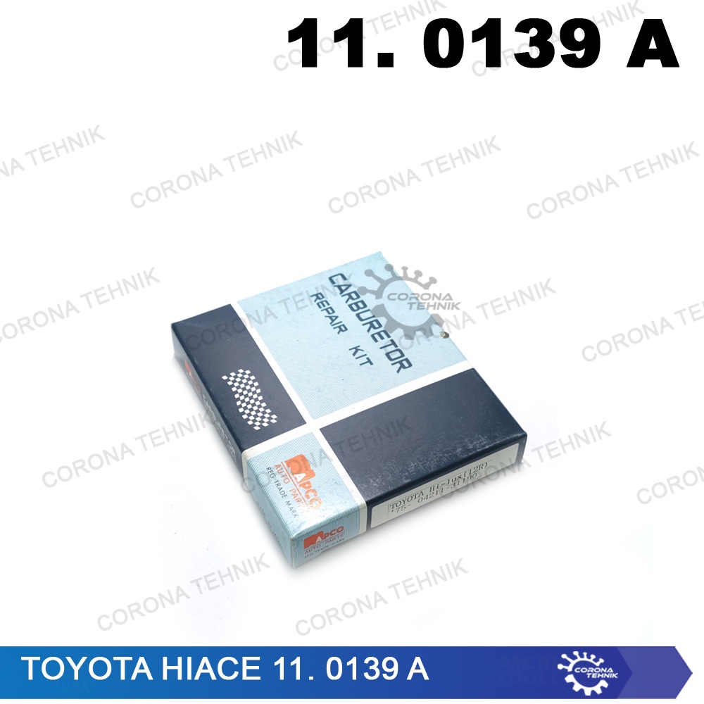 Napco 11-0139A for Hiace Toyota Carburetor Kit