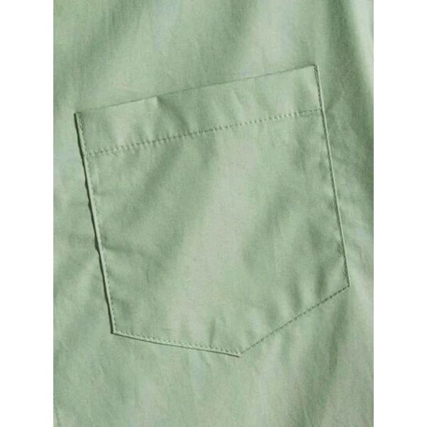 RB kemeja anak warna sage green kemeja anak warna hijau sage kemeja anak laki laki warna sage green