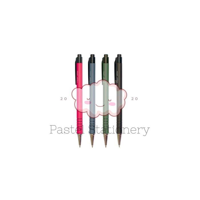 

Pulpen Pilot BPRK-10M 0.5mm - Bolpen Pena Hitam 0,5 mm