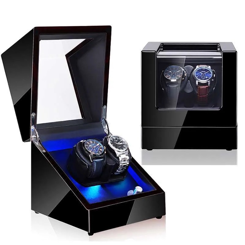 Watch Winder Pemutar Jam Tangan Otomatis Winder Watch 2+0