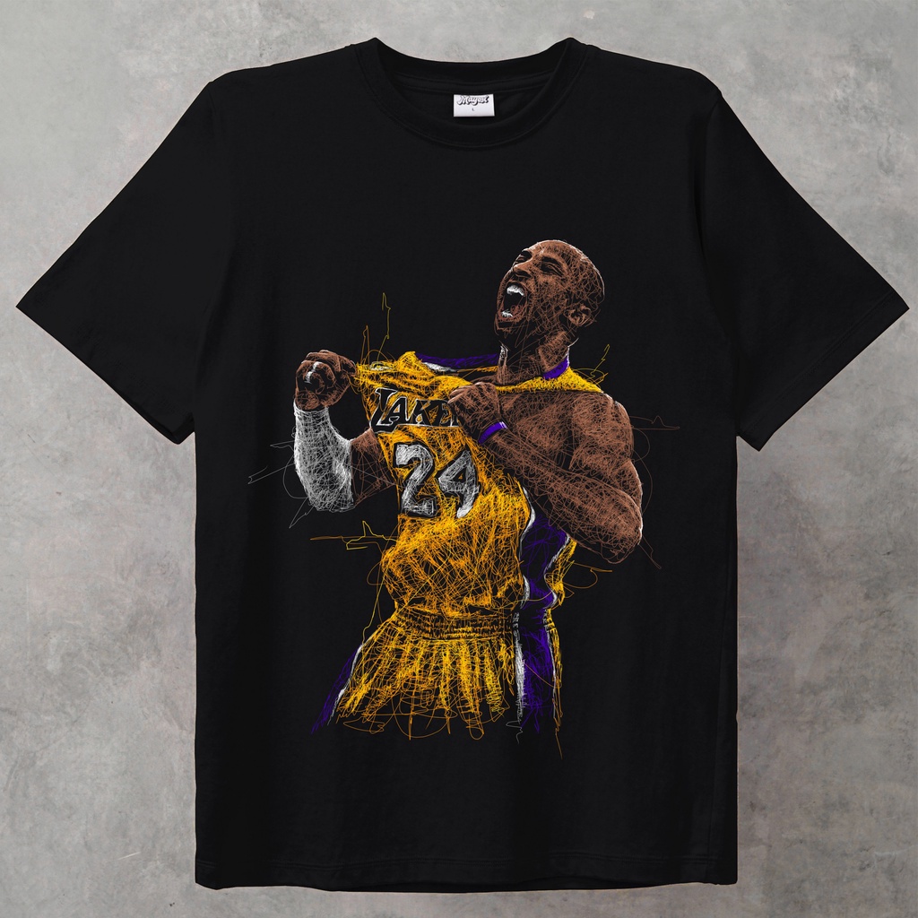 Mayosi T-shirt Kobe Bryant Scribble