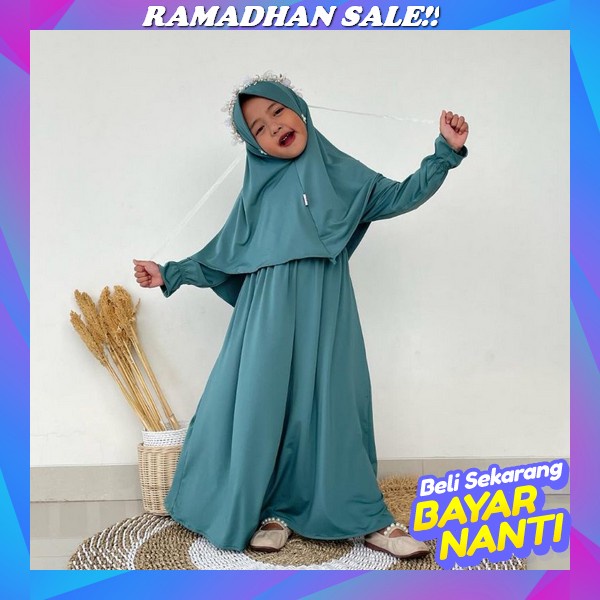 Gamis Anak Syari Kids Model Disney Terbaru Usia 4 5 6 7 8 9 Tahun Haura Baju Gamis Anak Perempuan Ai