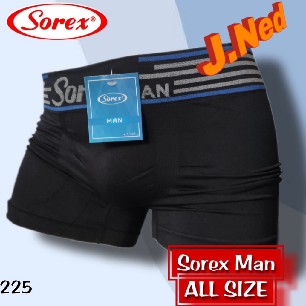 J225T -  ( 3 PCS ) CD BOXER PRIA IMPORT SOREX FREE SIZE FIT TO XL