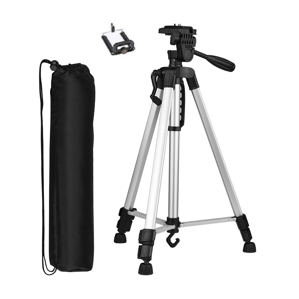 TRIPOD 3120 BLACK SERIES Tripod Weifeng 1M + Holder U for DSLR Kamera Handphone Alumunium 100cm panjang lipat traveling