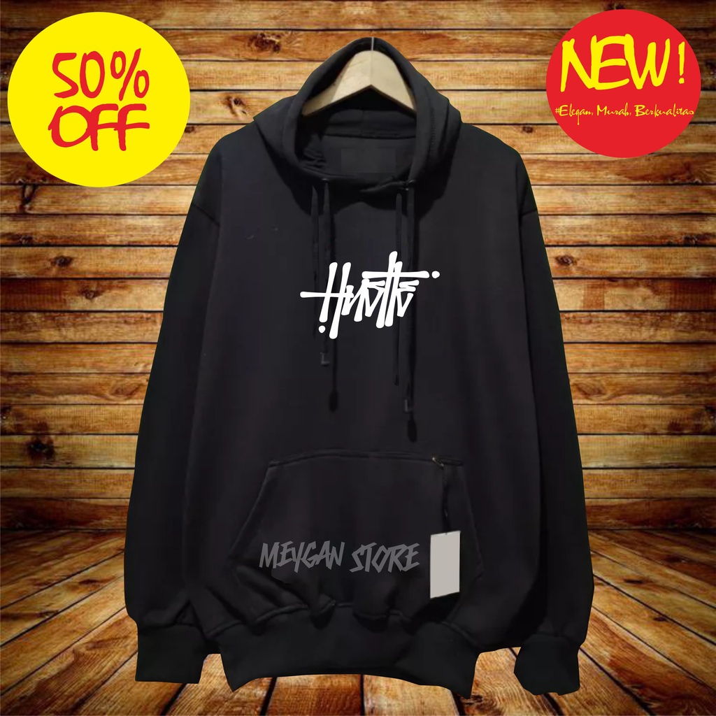 Hoodie Pria Distro Never Give Up Suiter Hoodie Cowok Distro Terbaru Sweater Cwok brandedtermurah Bahan Tebal COD Aja Sweater Cowok