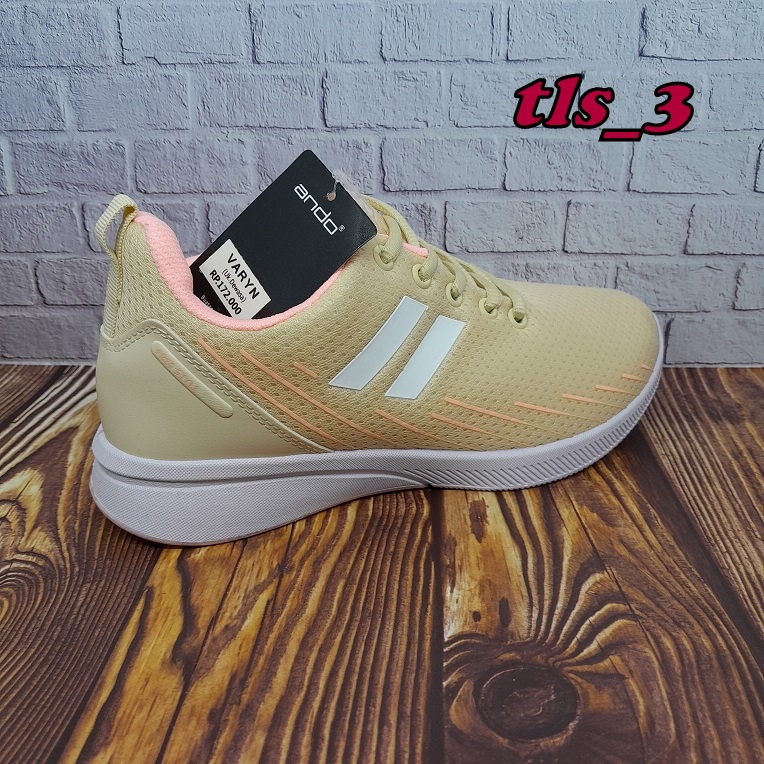 Sepatu Wanita Ando Varyn Tanza 37-40 Sepatu Sneaker Cewek Original