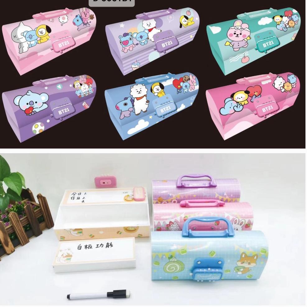 

[ART. 44] FREE BUBBLE WARP + DUS Tempat Pensil Kotak Pensil BTS / UNICORN Kode Model Tas d3051/ kax 300 -62