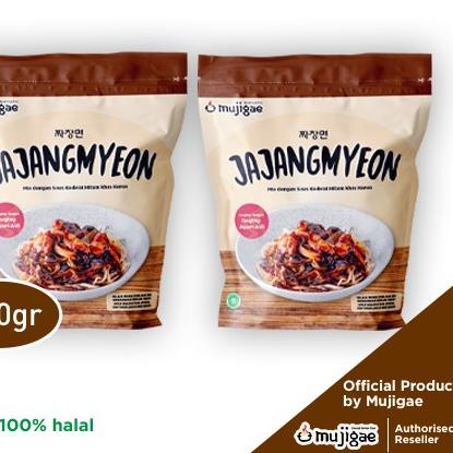 

➢ PAKET ISI 2 - Mujigae Jajangmyeon Mie Saus Kedelai Hitam khas Korea (330gr) /Jjajangmyeon ➵