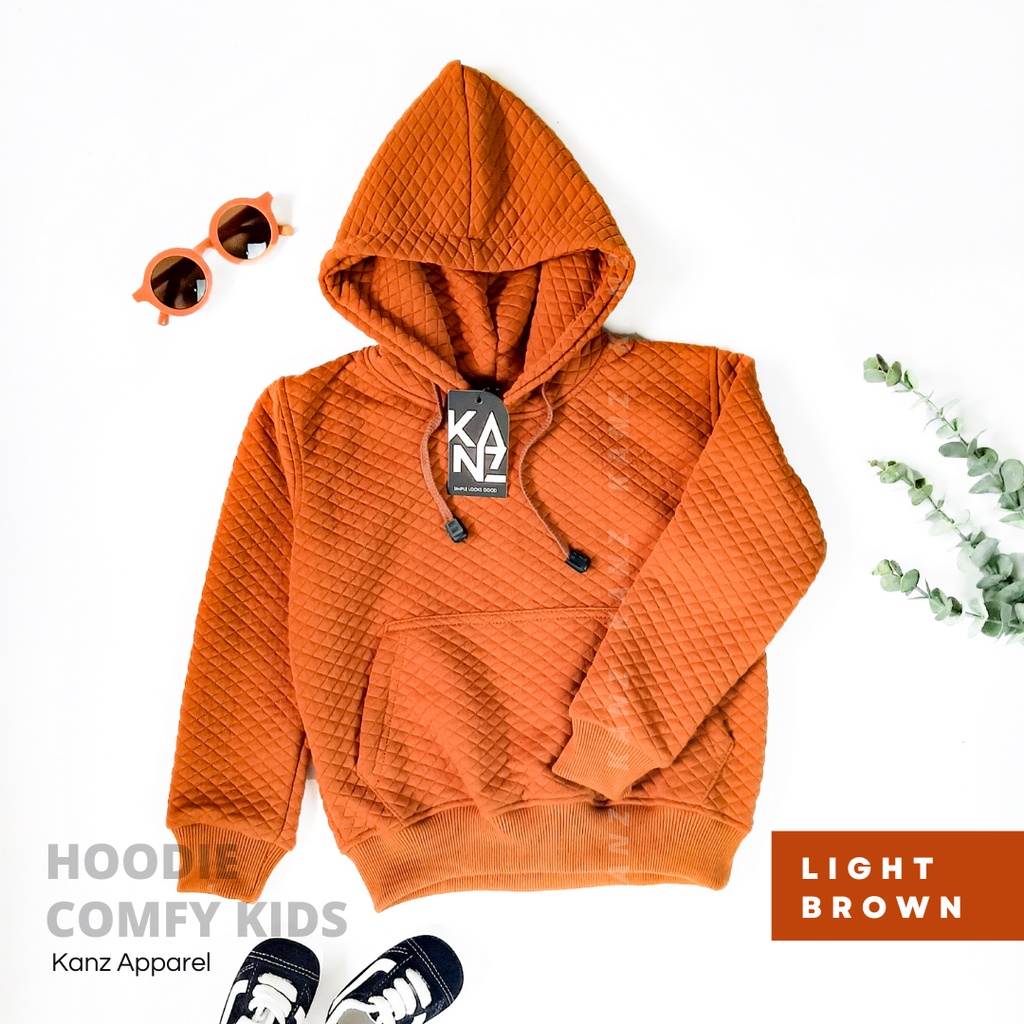 HOODIE Sweater Comfy Jacket Anak | Jaket Bayi / Anak Usia 3 bulan - 8 tahun | Basic Polos Knitt pakaian anak unisex