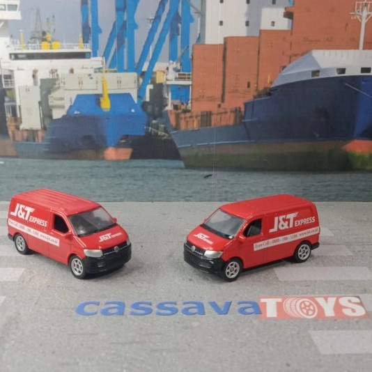 DIECAST MINIATUR EXPEDISI JNT VAN SCALA 64 TERLARIS