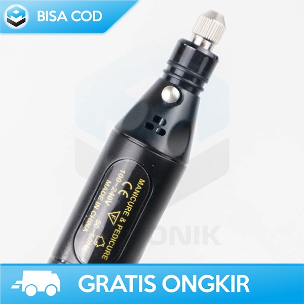 ALAT PENGIKIR KUKU 130W NAIL DRILL GRINDING 20.000RPM DESIGN ERGONOMIC