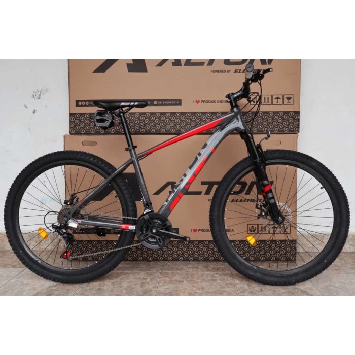 Sepeda Gunung MTB ELEMENT ALTON BEAST X Ukuran 27.5 Inch 24 Speed