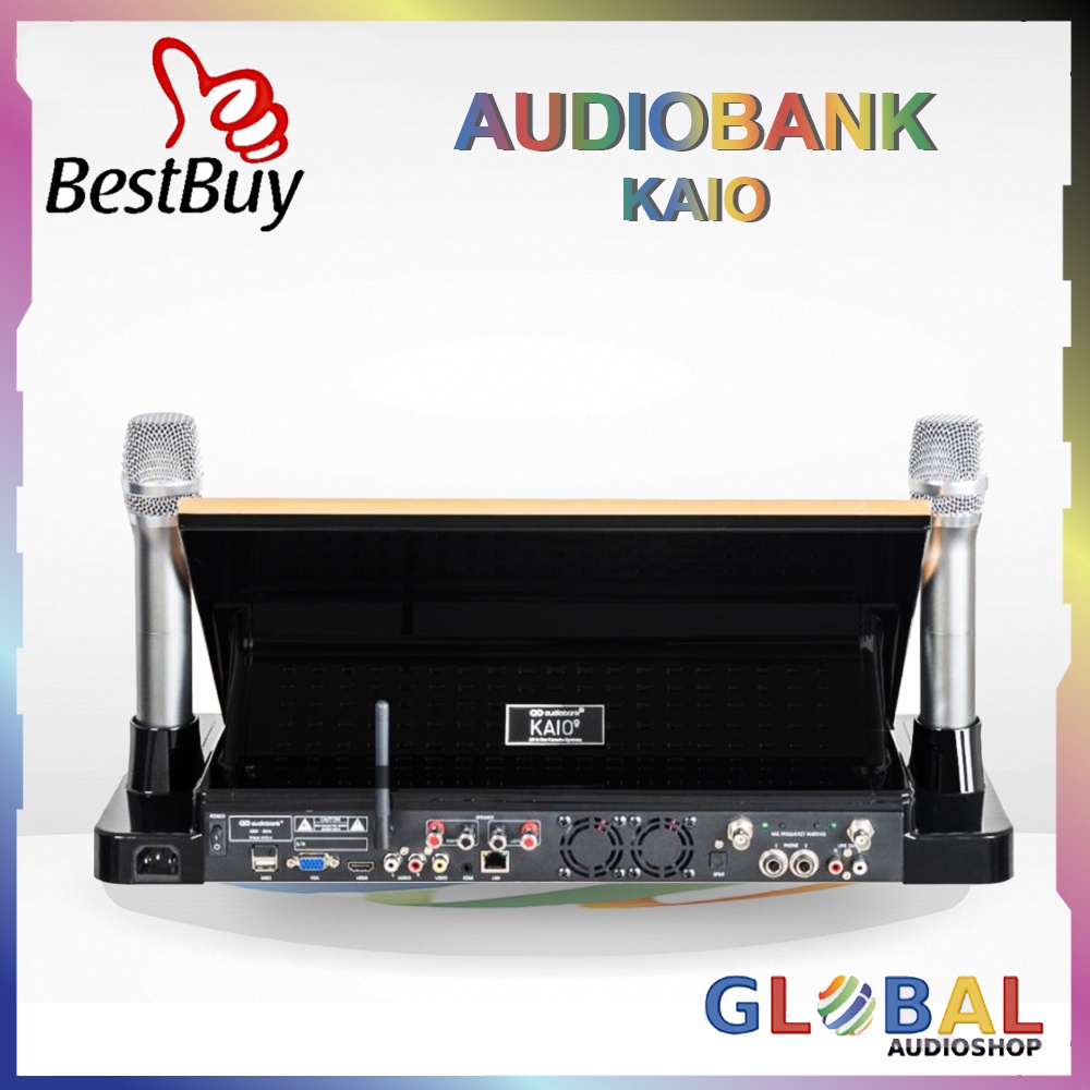 AUDIOBANK KAIO KARAOKE PLAYER KA10 KA-10 ALL IN ONE WITH MIC - 2TB