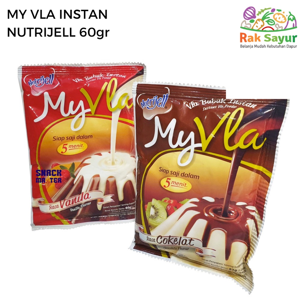 

My Vla Instan Seduh Nutrijell 60gr Rak Sayur Pasar Murah Online Padang