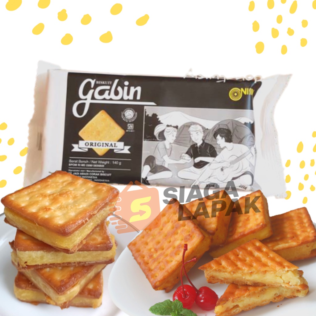 Biskuit Gabin Original Nissin 140gr