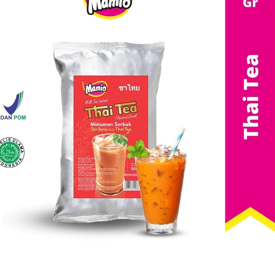 

❁ Mamio Thai Tea Kemasan 500Gr ➫