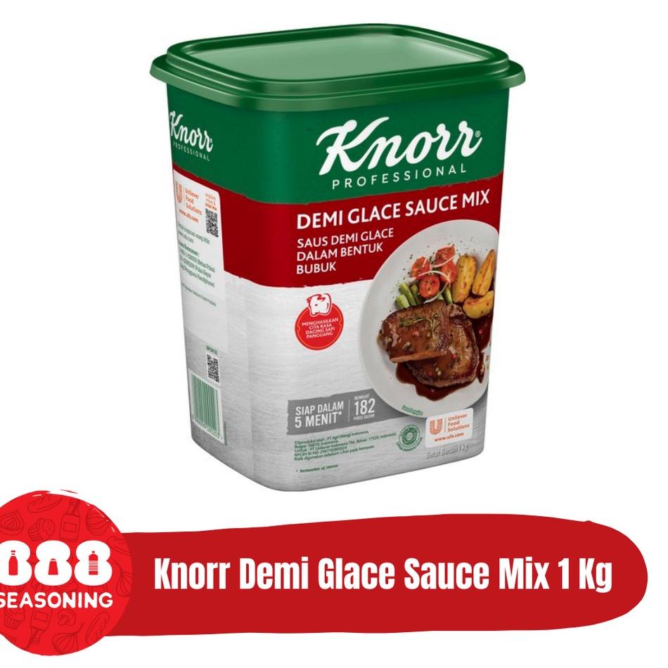 

☋ KNORR DEMI GLACE SAUCE MIX (Saus Demiglace) 1Kg ➪